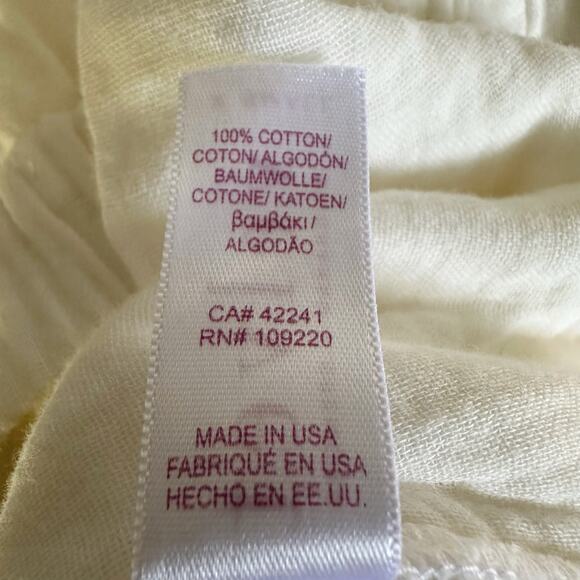 Velvet by Graham & Spencer Jerry Gauzy Beach Coverup Wide Leg Pants XS - Picture 4 of 7